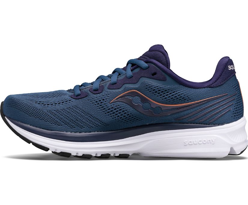 Saucony Ride 14 Löparskor Dam Marinblå | Sverige 806GSO